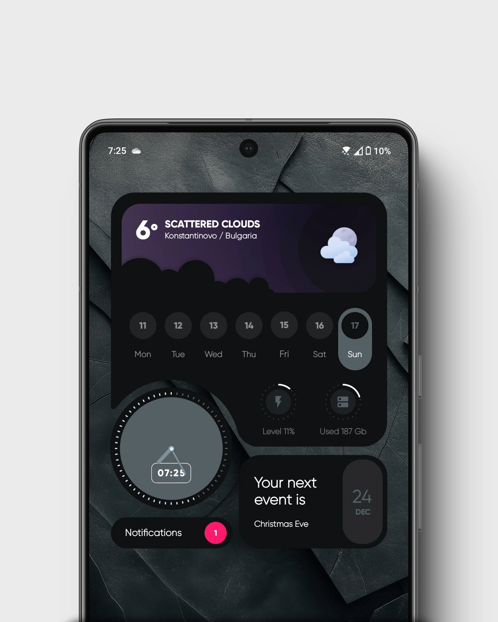 Glimpse - Android KWGT Widget product image (2)