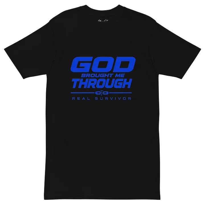 Black God Brought Me Through – Real Survivor Tee product image (3)