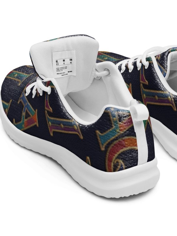 XZAQLI "Jeweled Script" Premium Women's Sneakers (Navy Blue) product image (8)