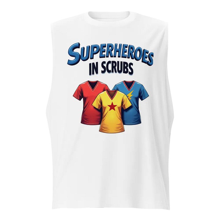 Legendary Superhero Scrubs Muscle Tank product image (1)