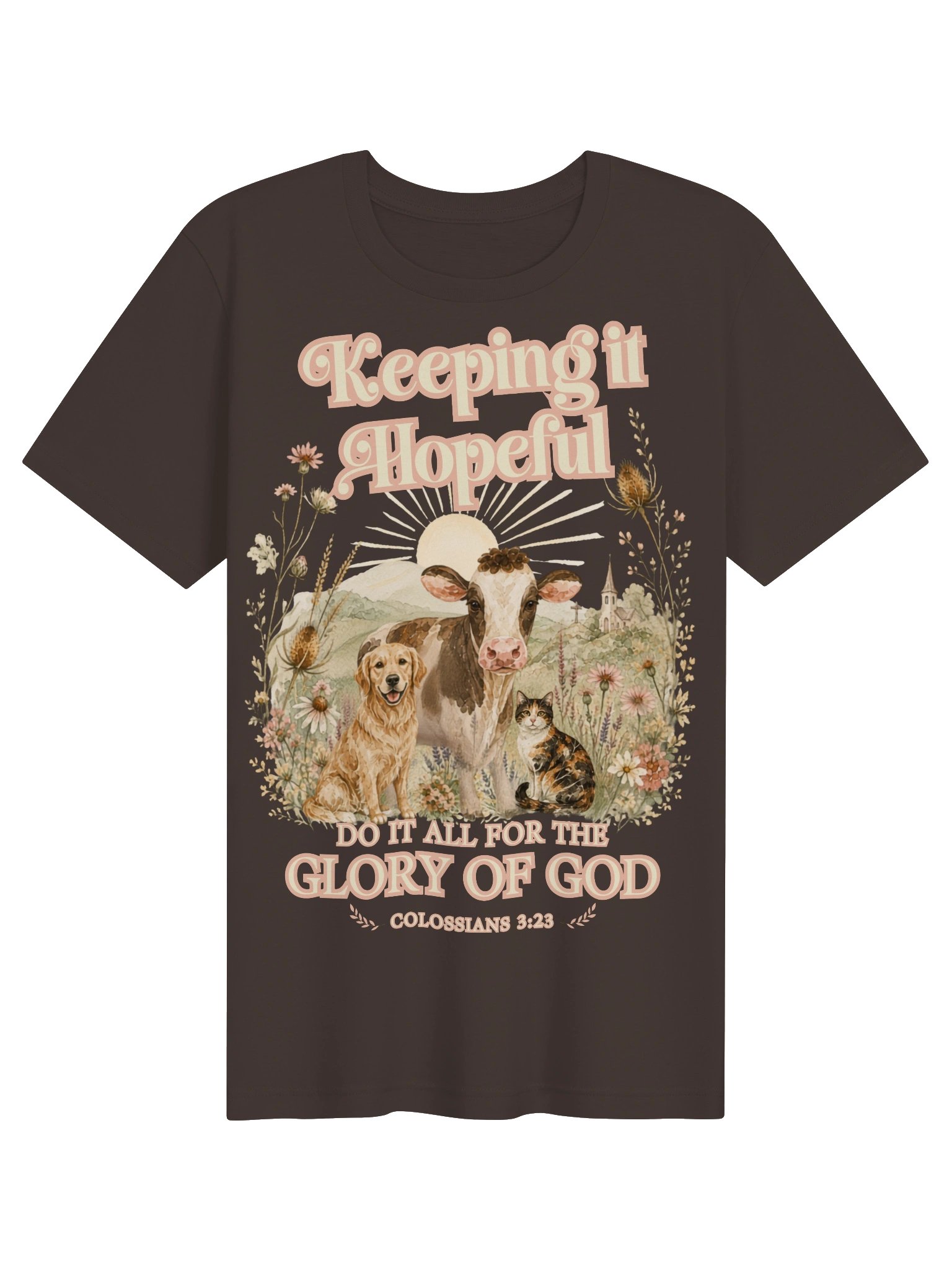 Glory of God Full-Front Unisex Supersoft Tee product image (9)