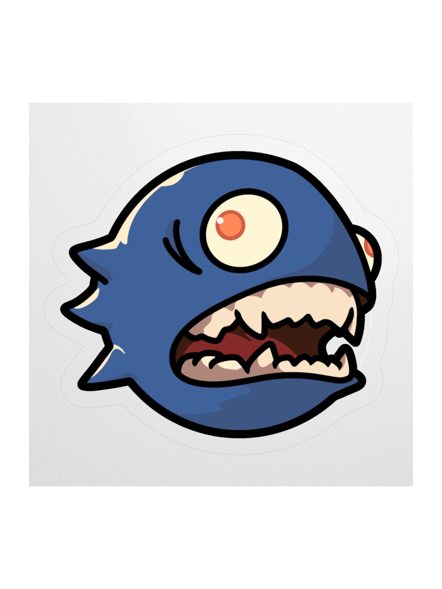 "Curse of the Chomp" – Stickers – Multiple Sizes product image (1)