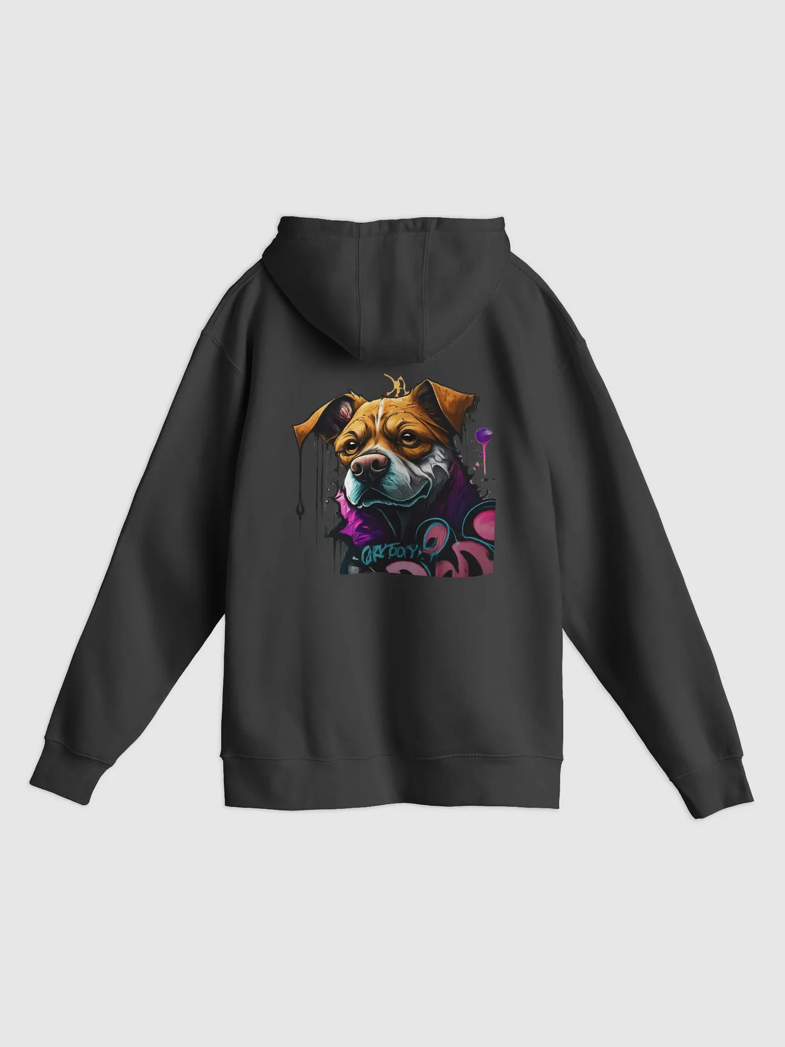 Vibrant Canine Expression Hoodie product image (2)