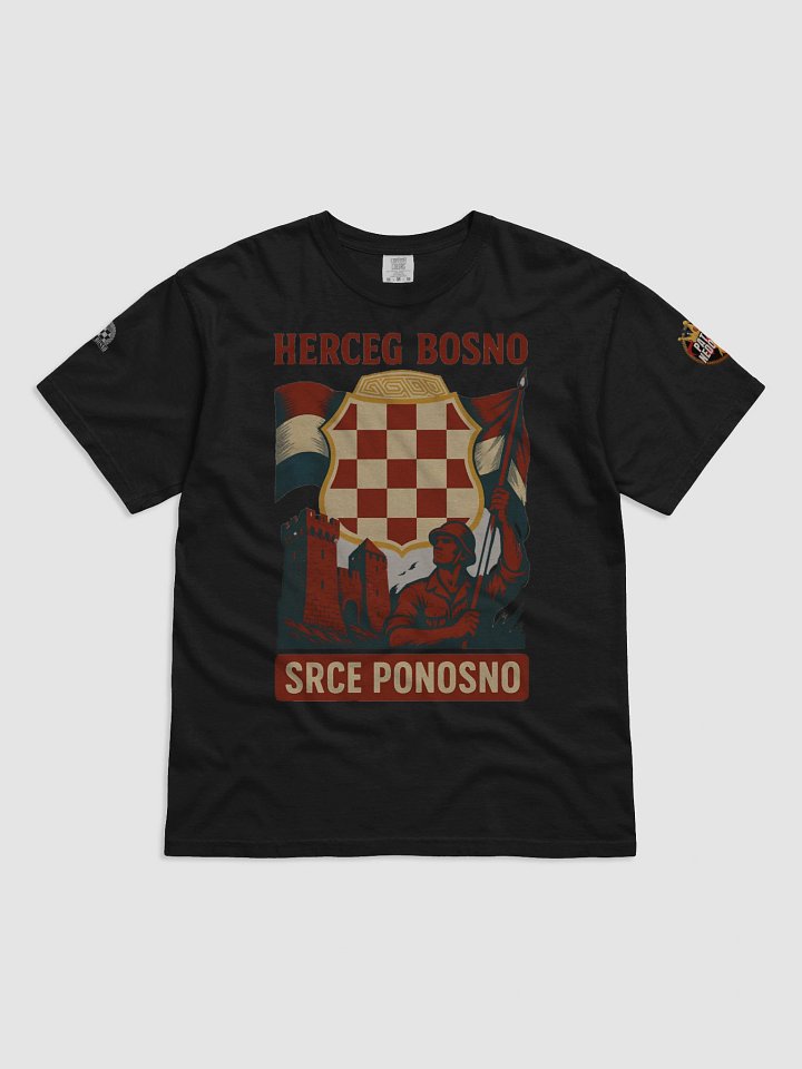 Herceg Bosna Shield Logo T-Shirt product image (2)