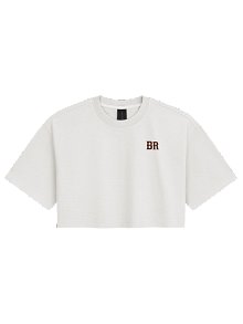 Backroads & Friday Nights Cropped Tee (Vintage White)
