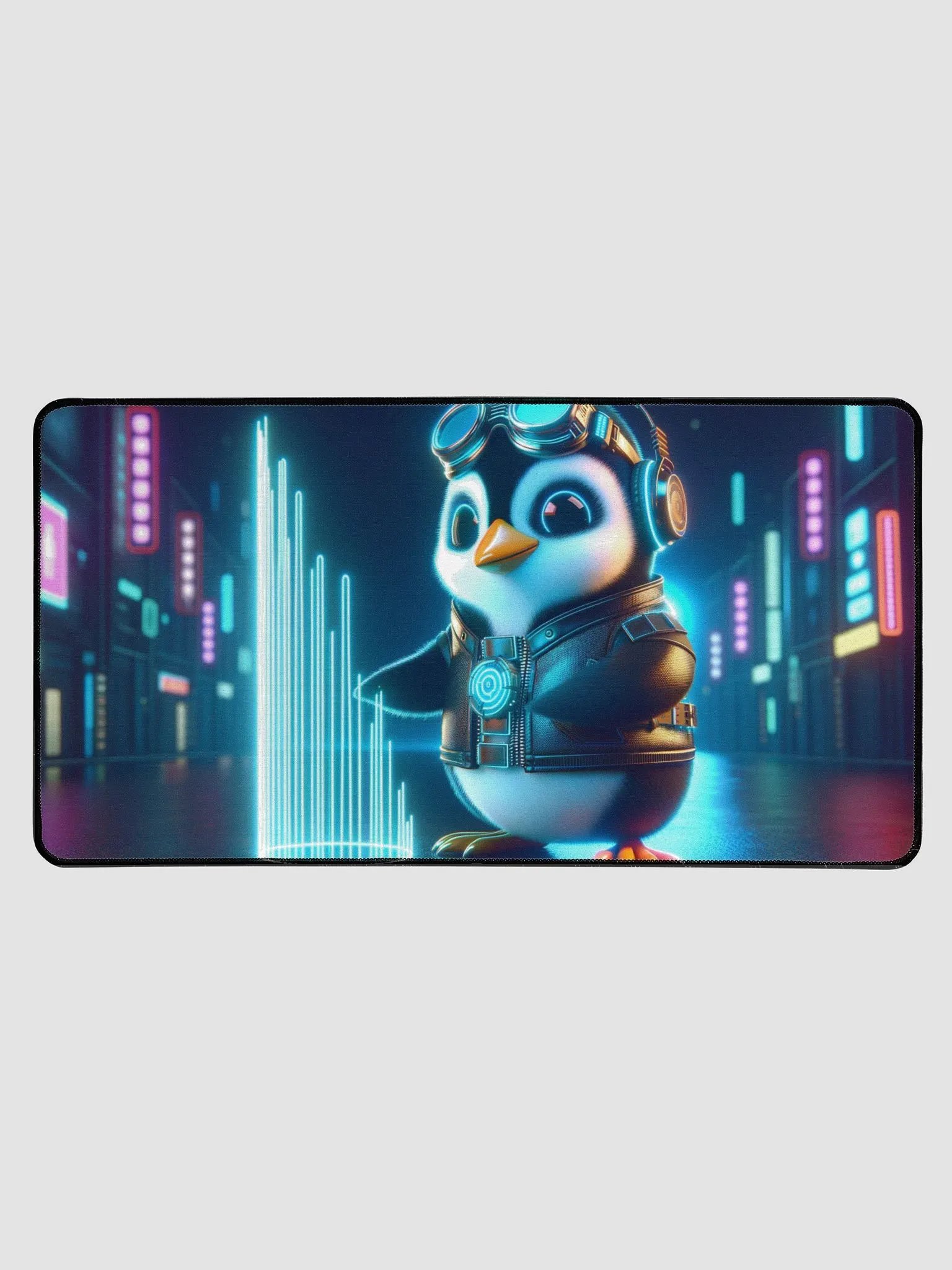 cyberpunk penguin. product image (1)