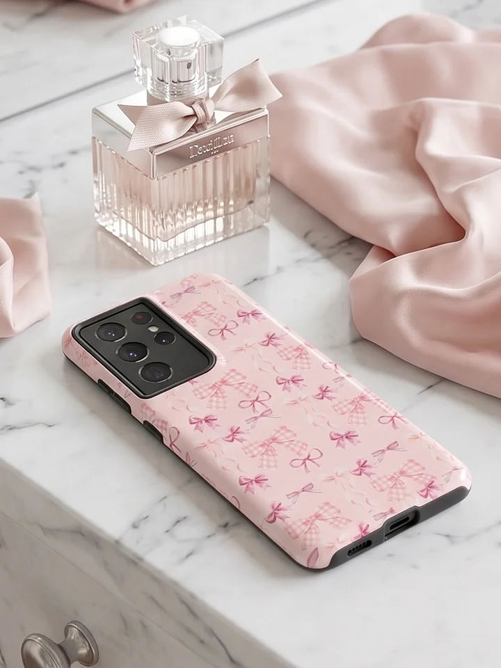 Pink Bow Aesthetic Tough Case product image (1)