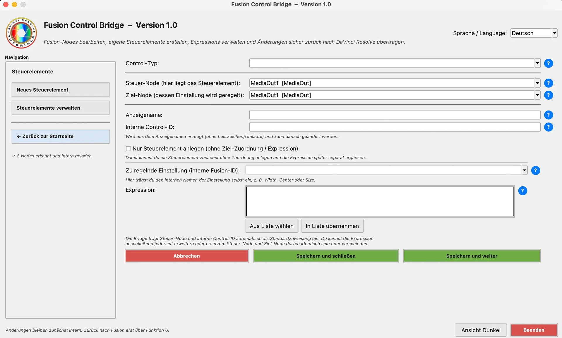 Fusion-Control-Bridge für DaVinci Resolve product image (2)