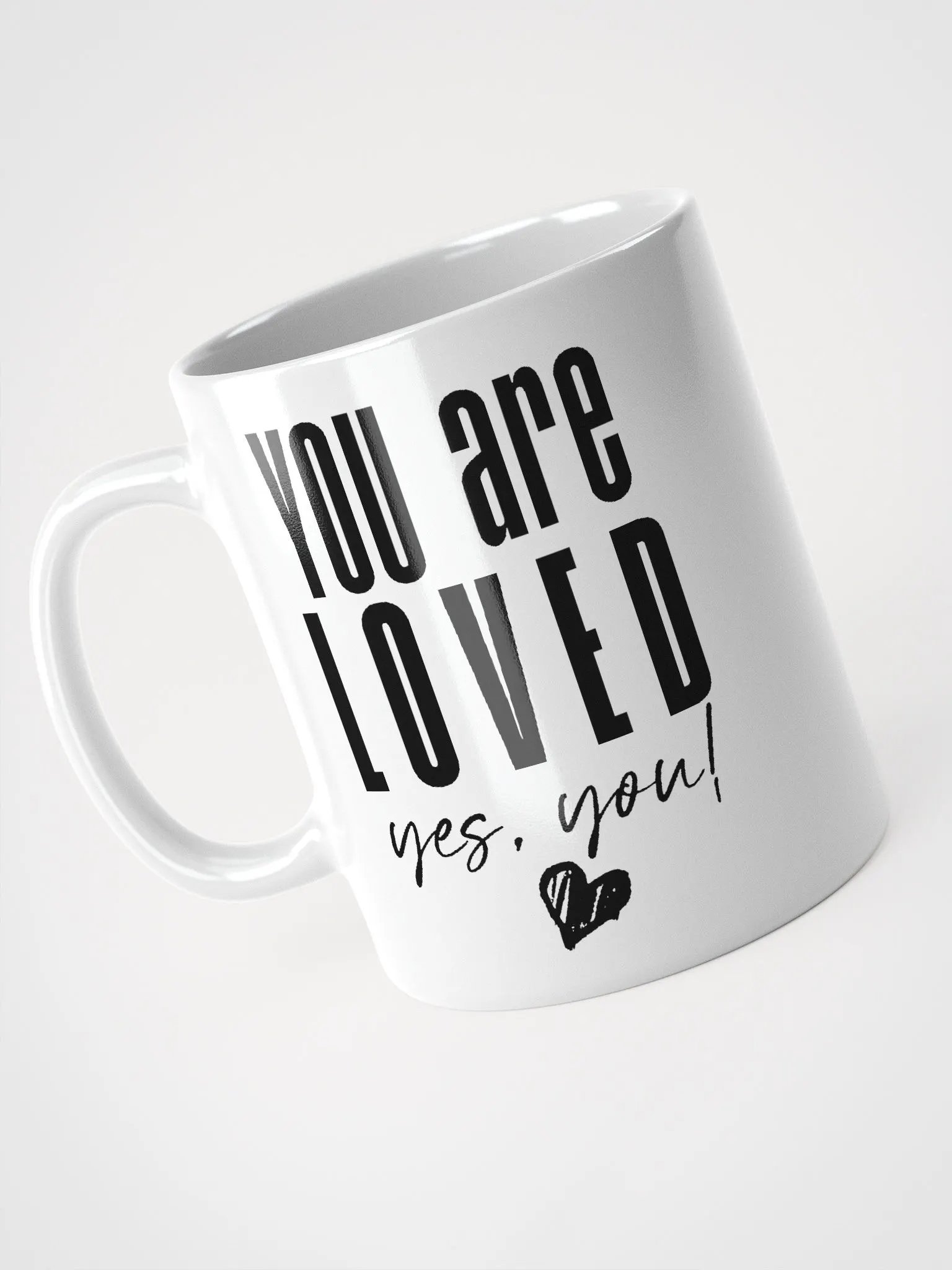 You are Loved Mug - white product image (3)