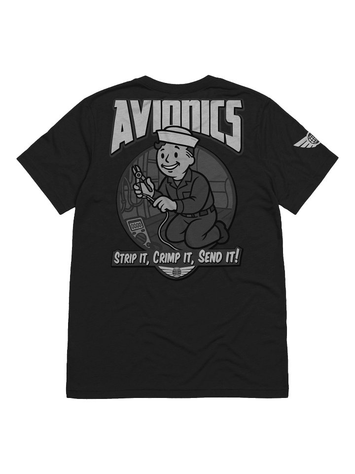 "AE: Send It" B/W SuperSoft Shirt product image (1)