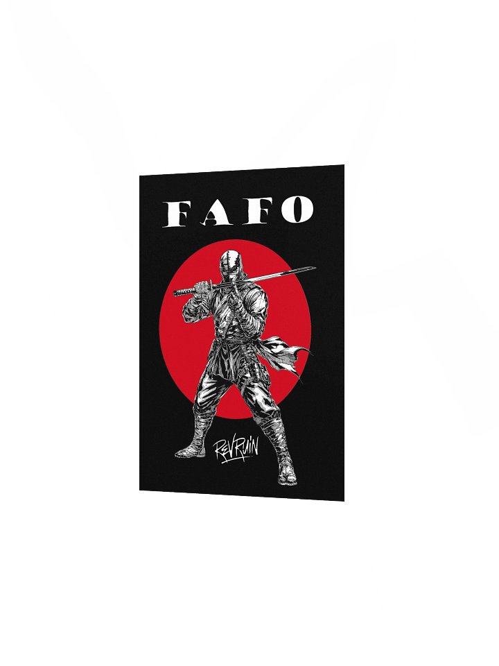 THE NINJA FAFO Print! product image (11)