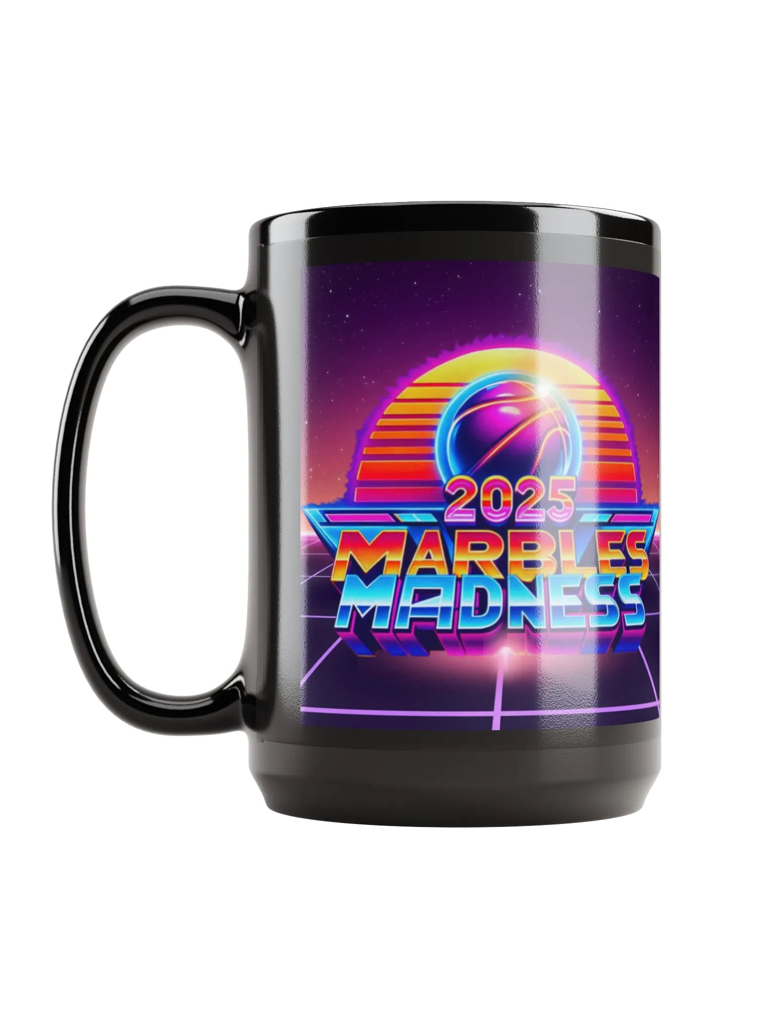 2025 Marbles Madness Black Mug product image (6)