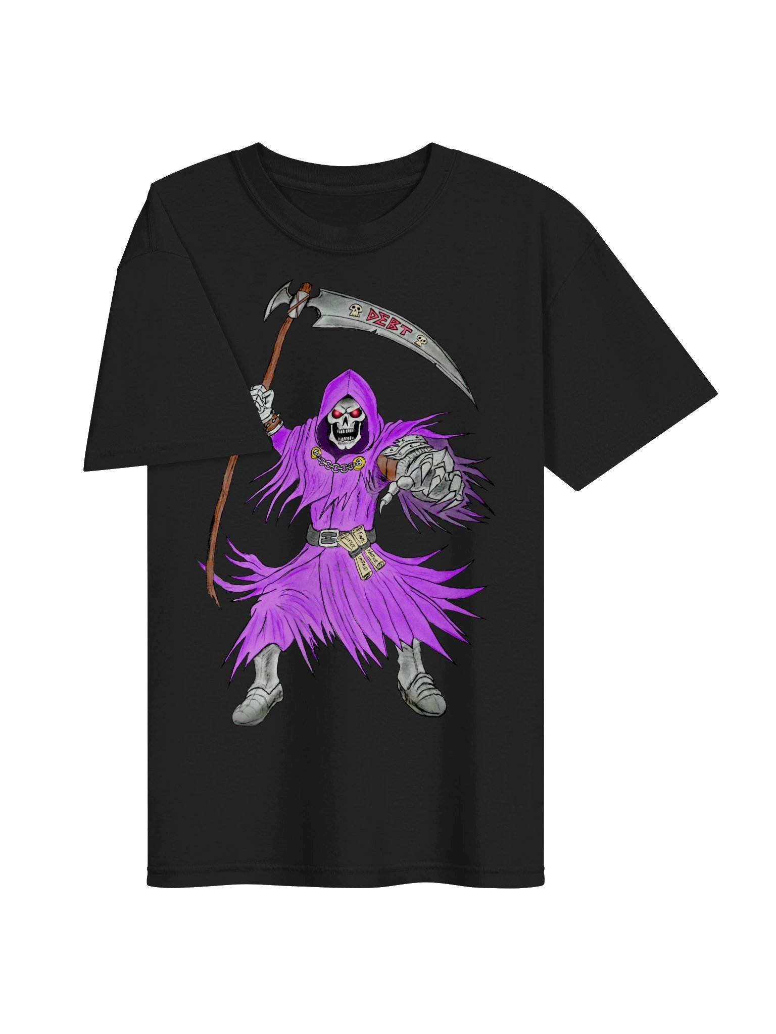 Debt Reaper FULL ART T-Shirt (DEATHSLOTS) product image (3)
