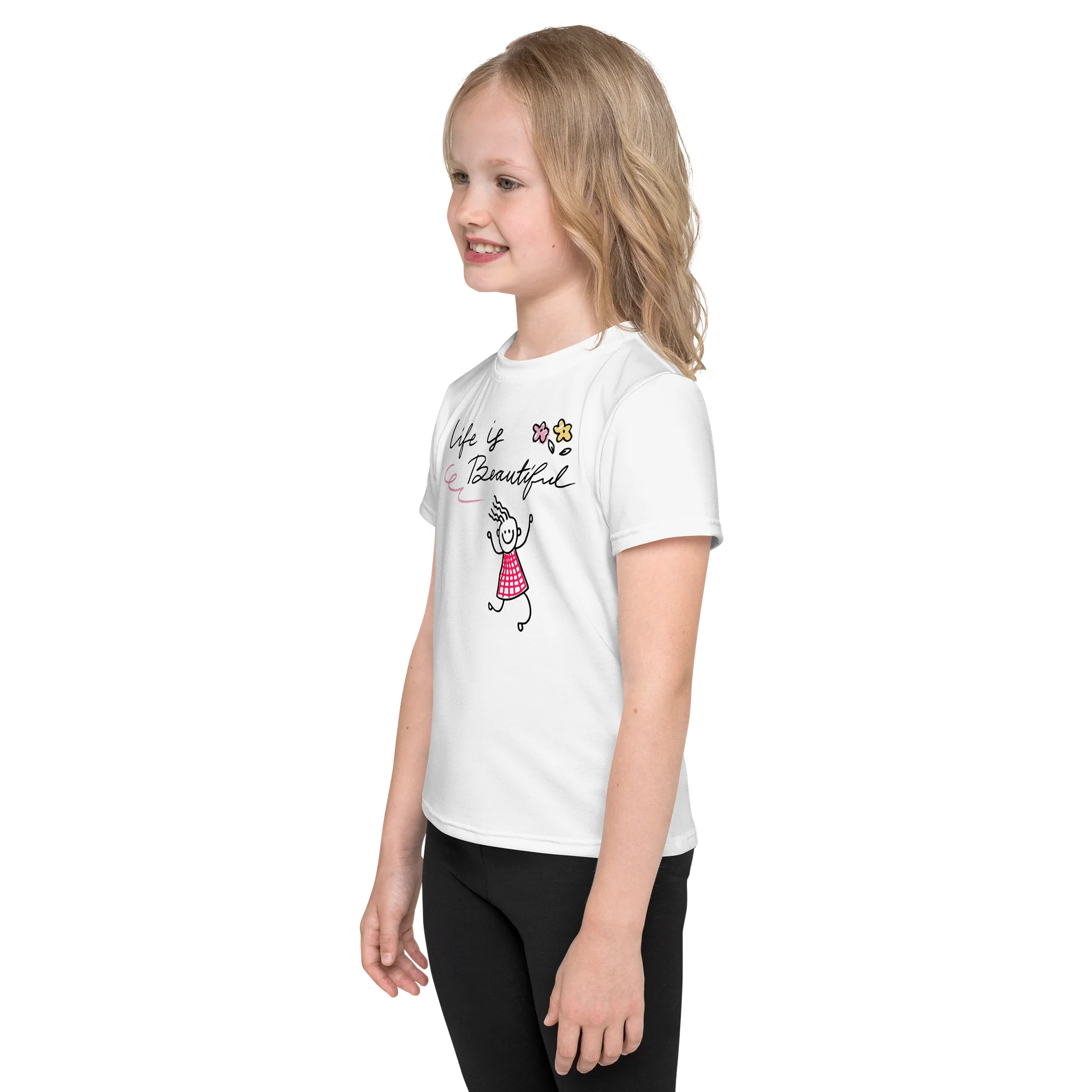 Life is Beautiful Doodle Girls Tee product image (3)