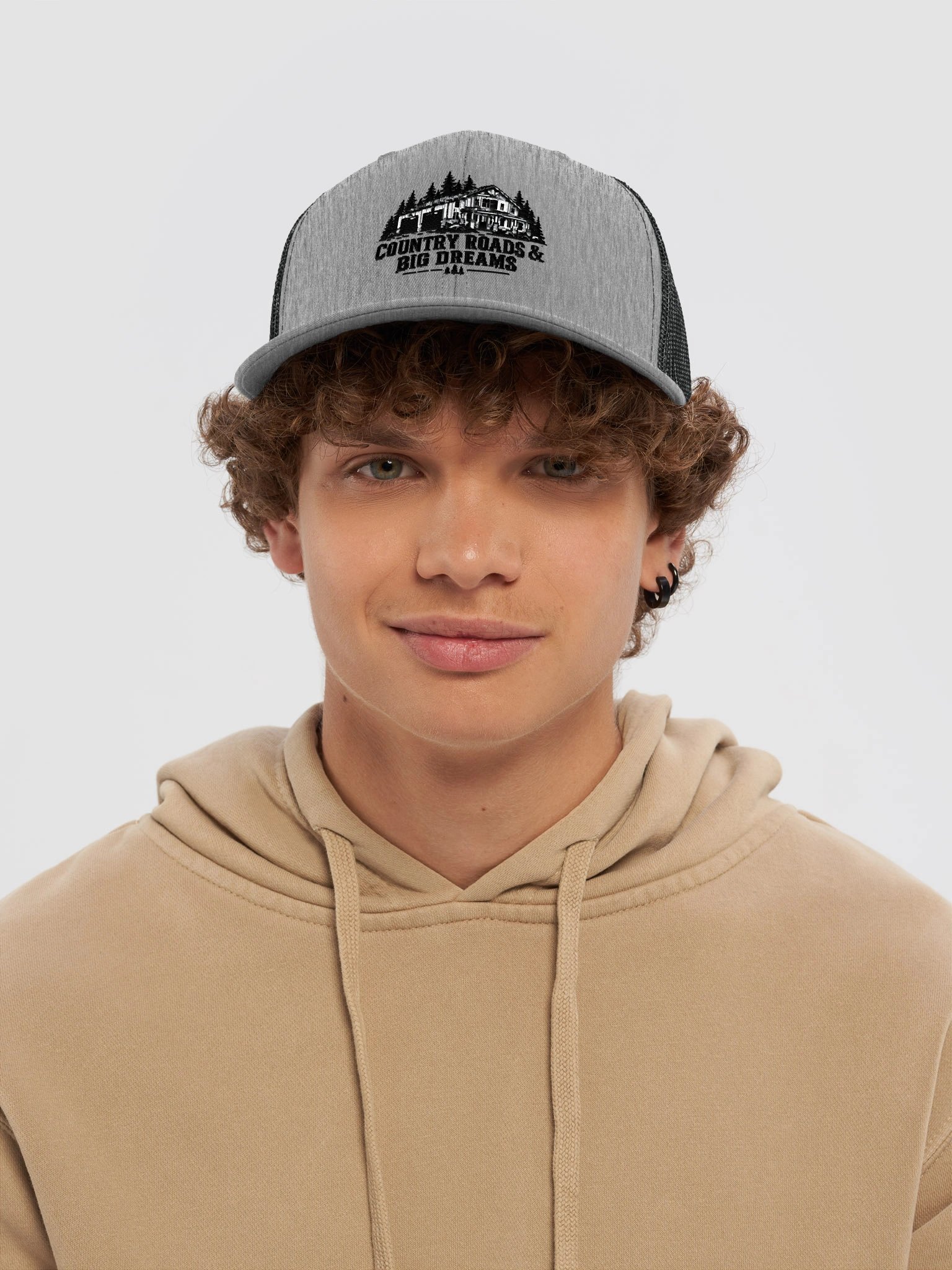 Country Roads & Big Dreams Trucker Hat product image (5)