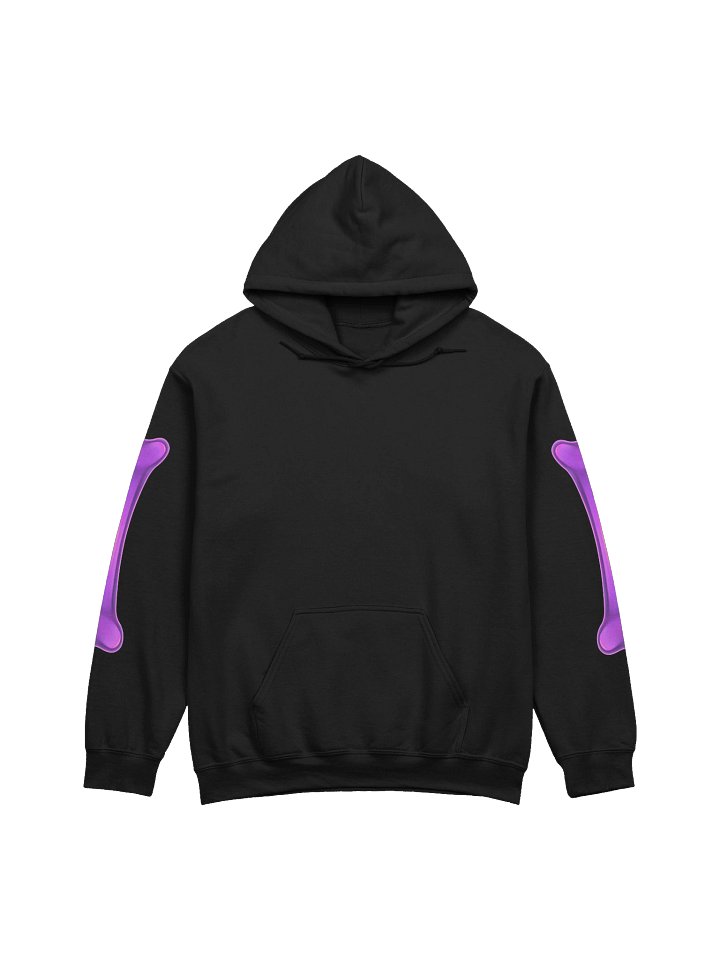 White Gradient Metal Logo | Back - Classic Hoodie product image (2)