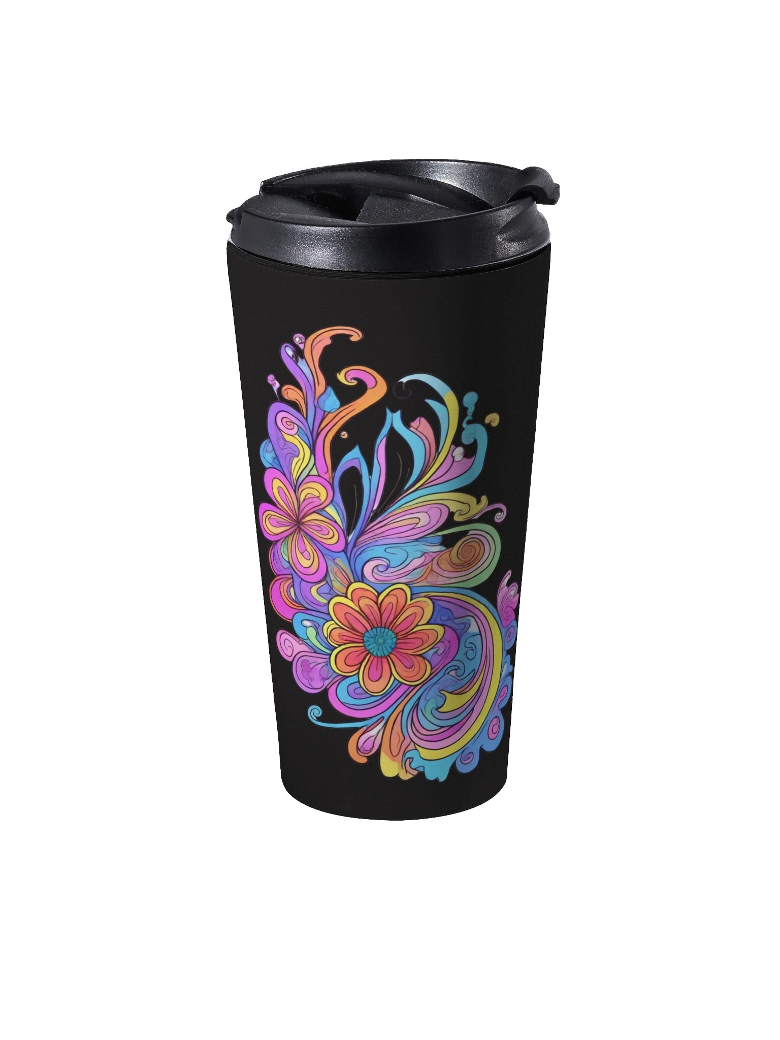Rainbow Bloom - Stainless Steel Travel Mug product image (3)