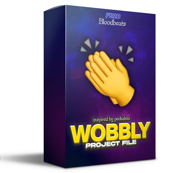 1 hour to make UK dubstep project file, "wobbly" product image (1)