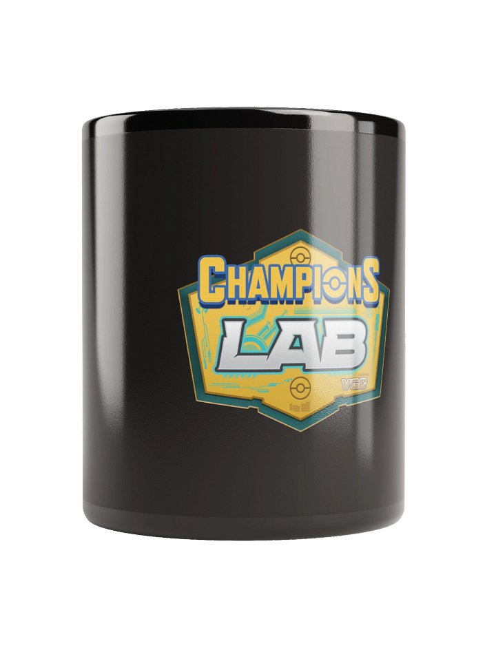 Champions Lab - Black Glossy Logo Mug product image (3)