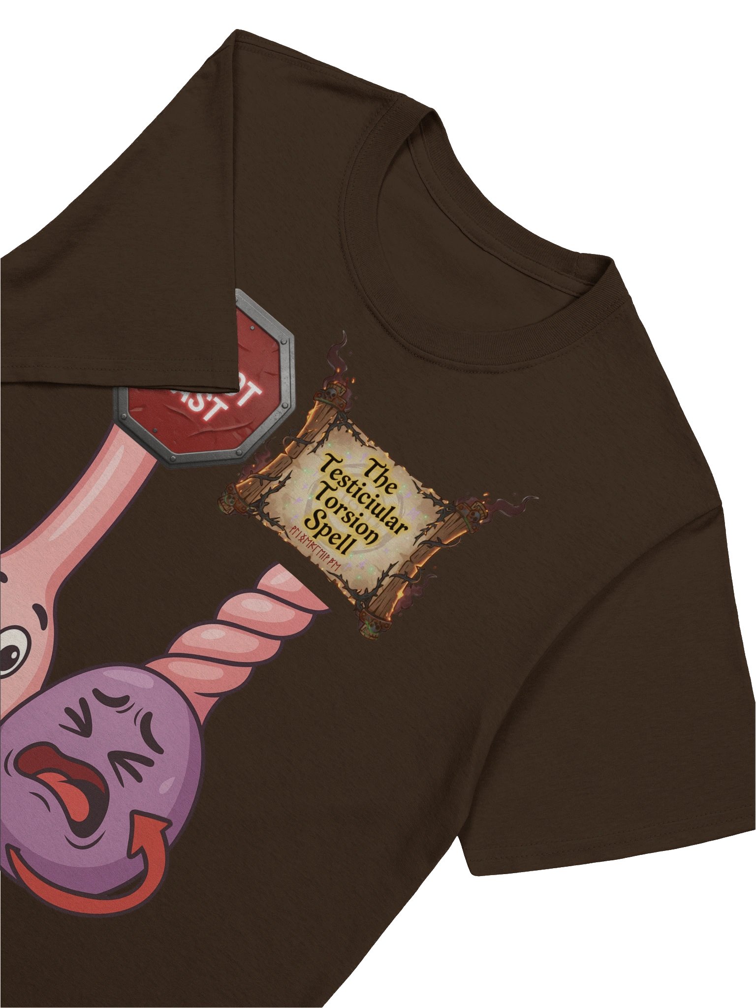 Premium Limited Edition DO NOT CAST The Testicular Torsion Spell T-Shirt product image (3)