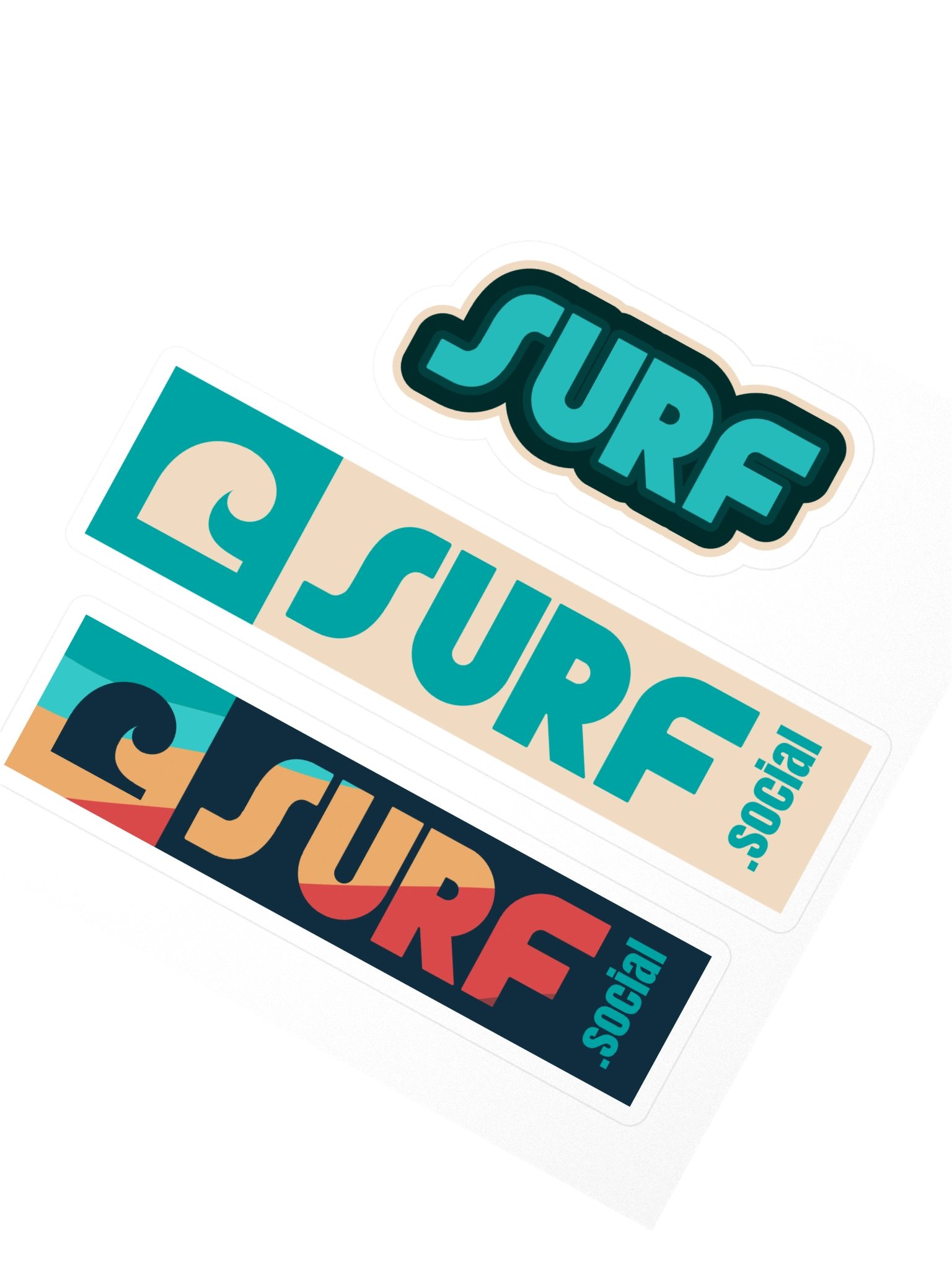 Surf Sticker Set product image (2)