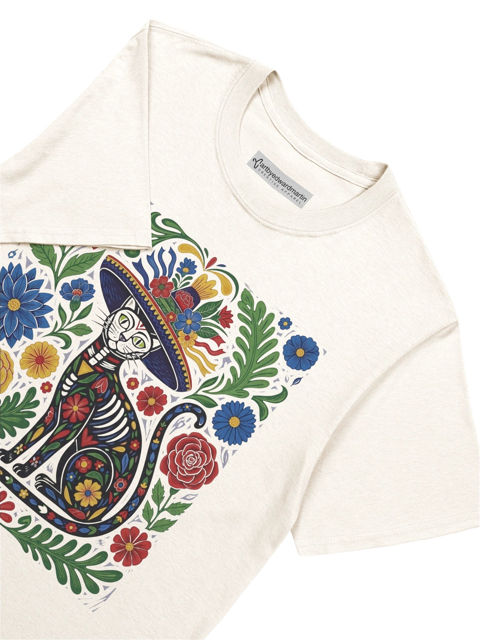 Catrina Cat Unisex Tee product image (141)