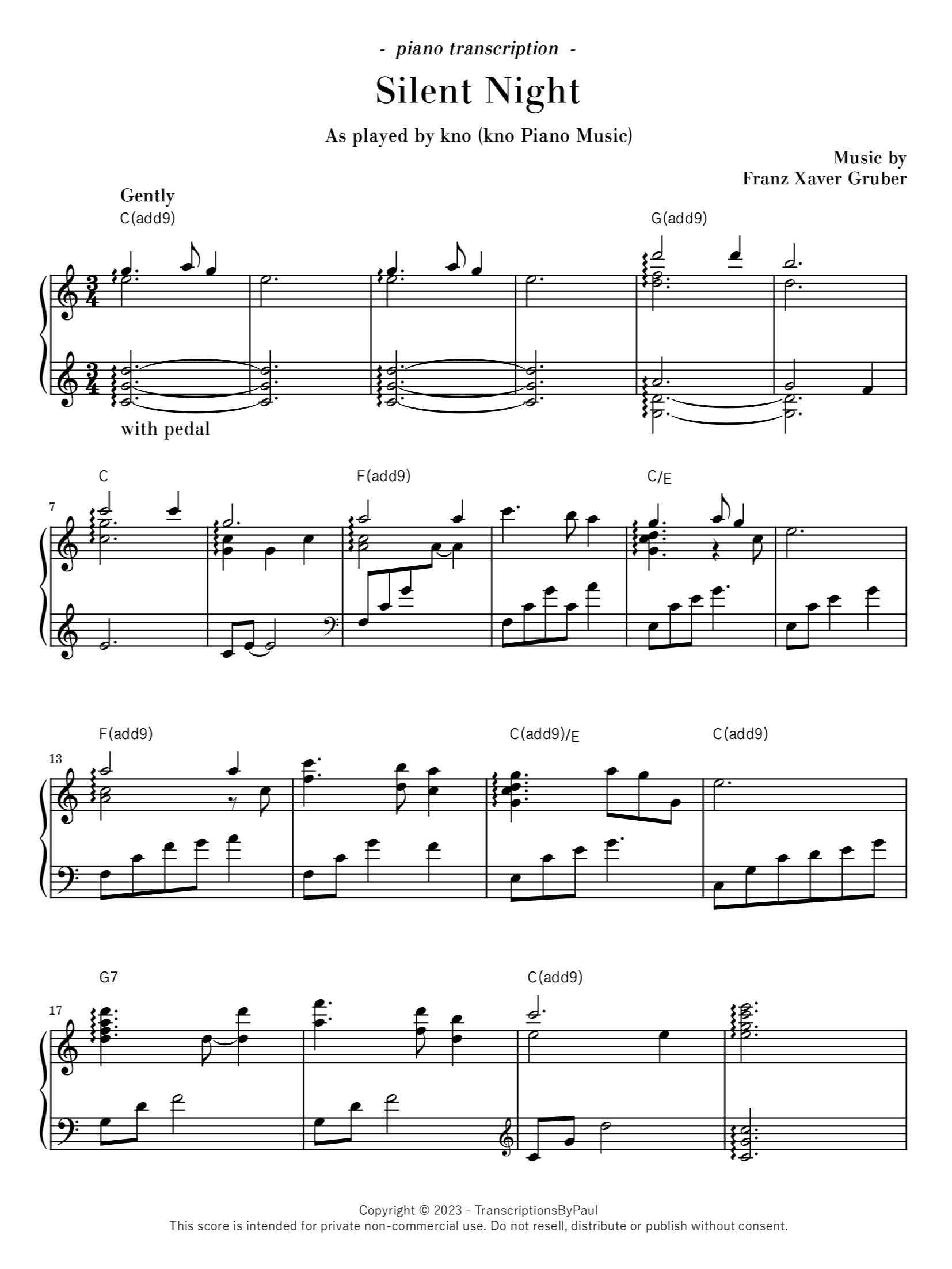 Silent Night - kno product image (1)