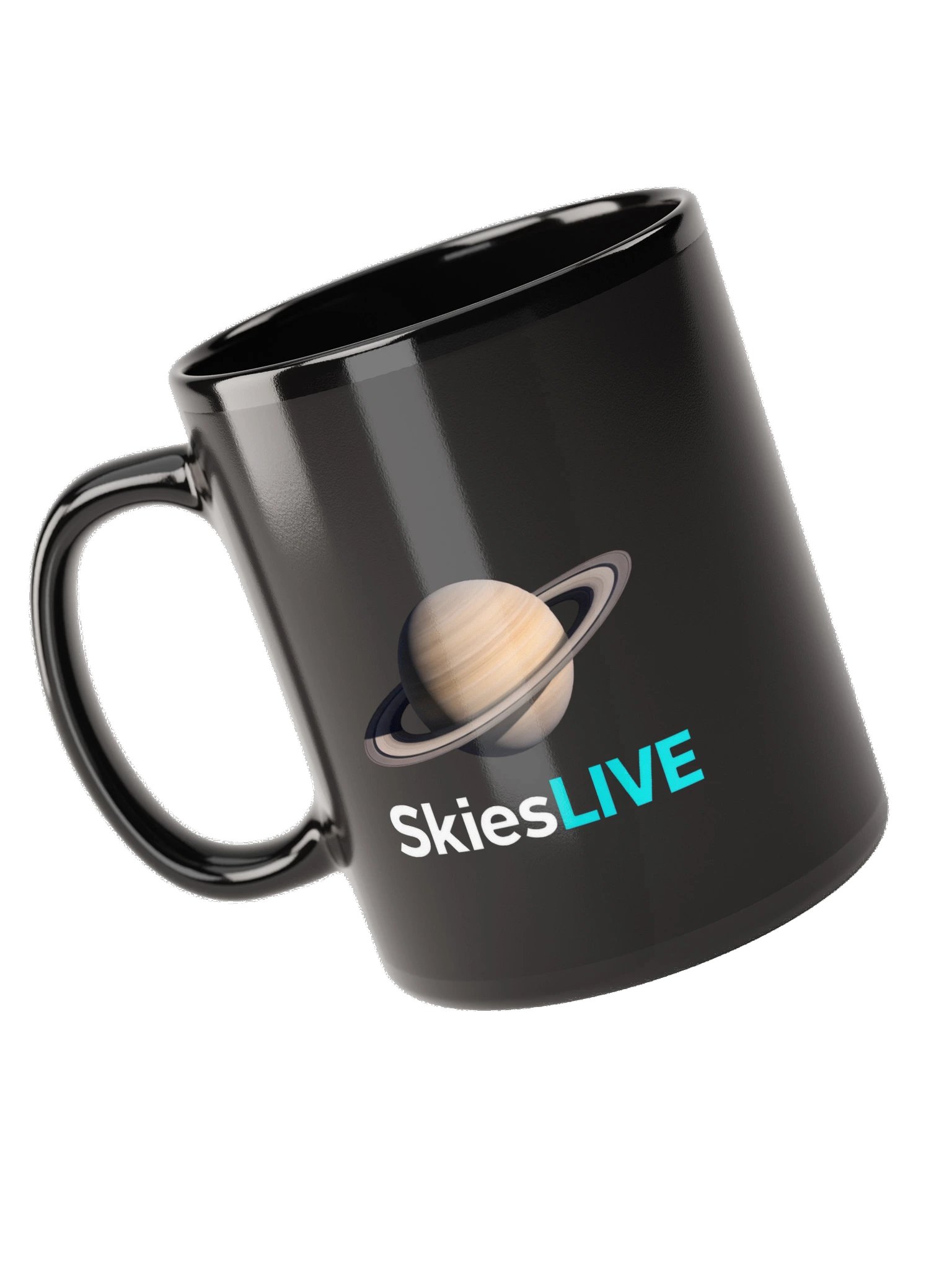 SkiesLIVE Saturn Mug (Black) product image (11)