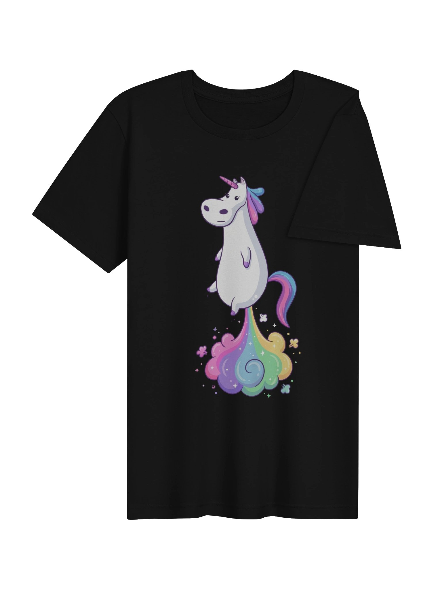 Farting Unicorn tshirt product image (11)