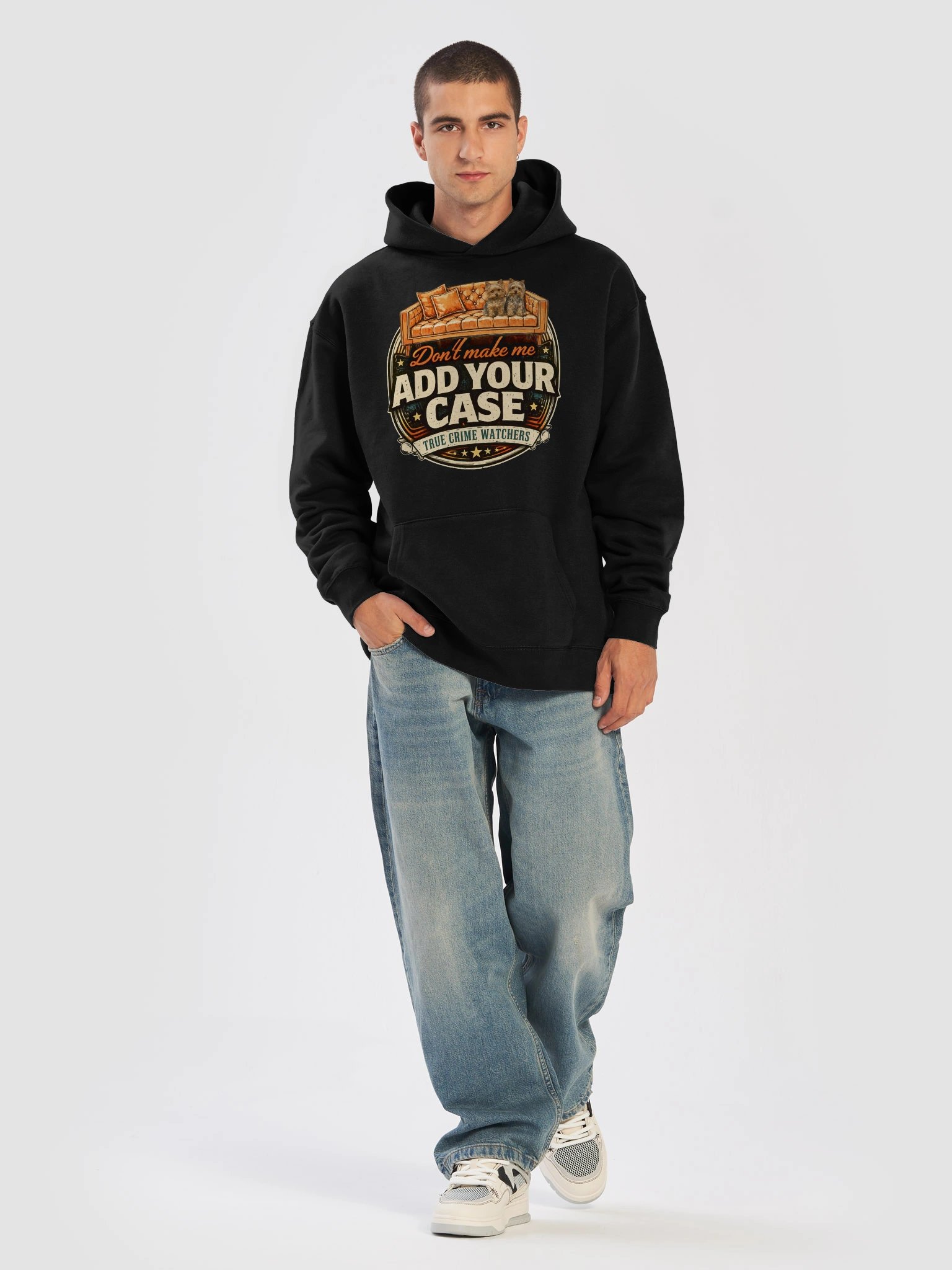 Premium Oversized Hoodie Don’t Make Me Add Your Case product image (5)