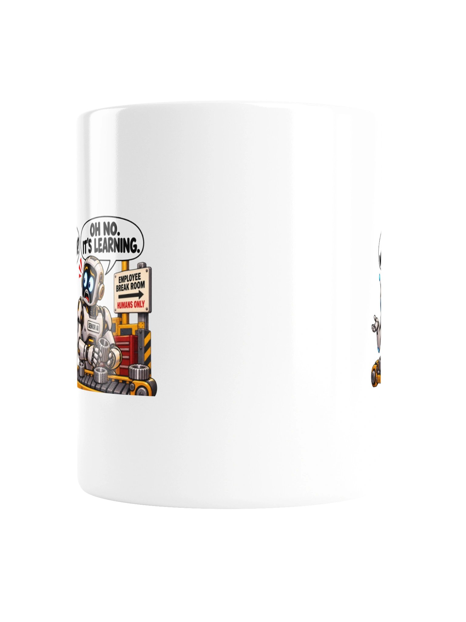 SO… WHEN’S LUNCH? OH NO. IT’S LEARNING. MUG product image (4)