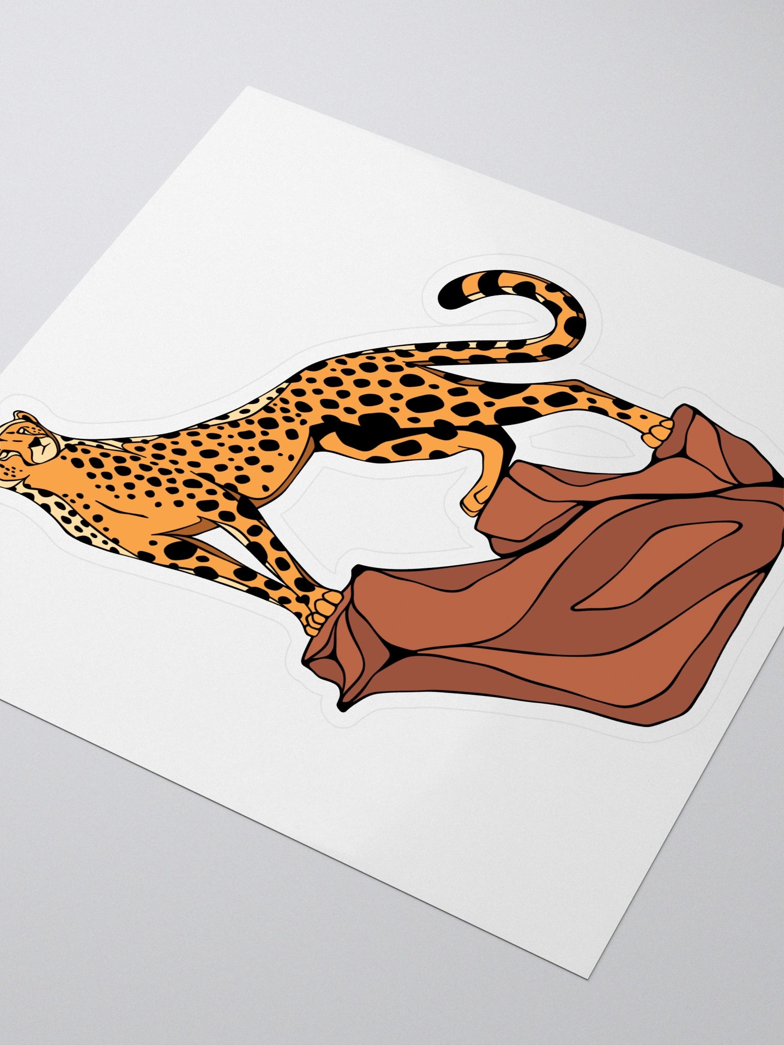 The Gaze Of The Hunt - Large Kiss Cut Sticker product image (3)