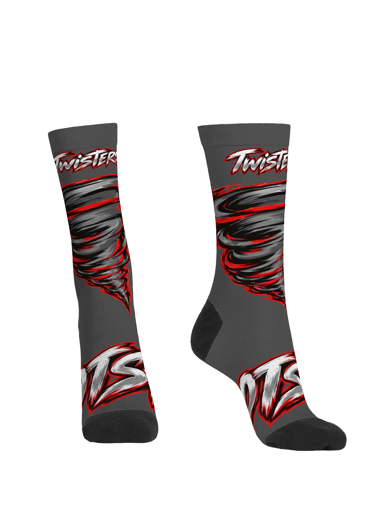 Oklahoma Twisters | Tornado Takeover Crew Socks product image (2)