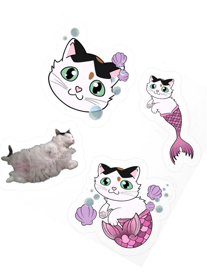 Ariel Variety Kiss Cut Sticker Sheet product image (5)