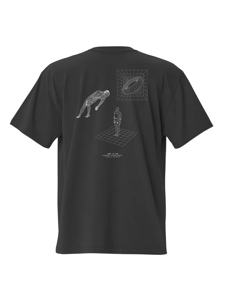 Ascend | Oversized Tee (Faded Black) product image (1)