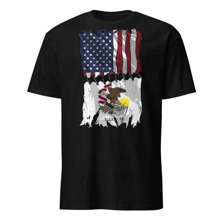 Illinois Stitch Flag USA product image (1)