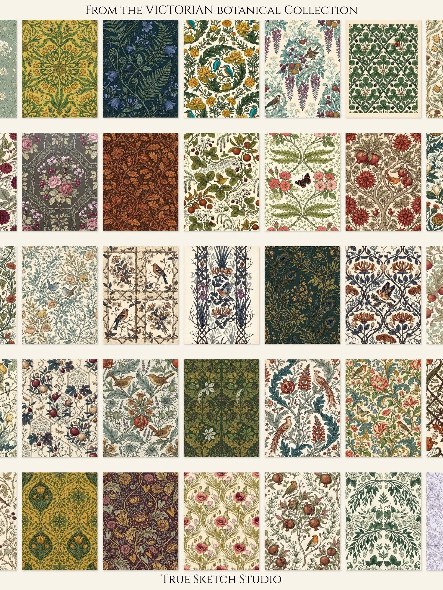 500 Victorian Botanical Junk Journal Pages, Vintage Floral Digital Paper Pack, Printable Scrapbook Ephemera, Decoupage Collection, 350 Bonus product image (2)