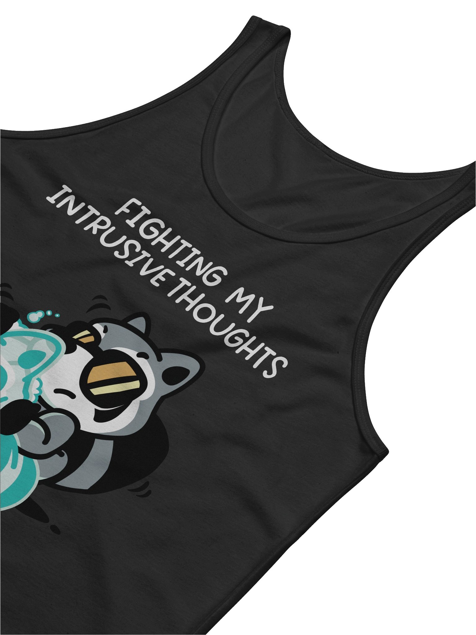 Fighting My Intrusive Thoughts Men's Tank product image (16)