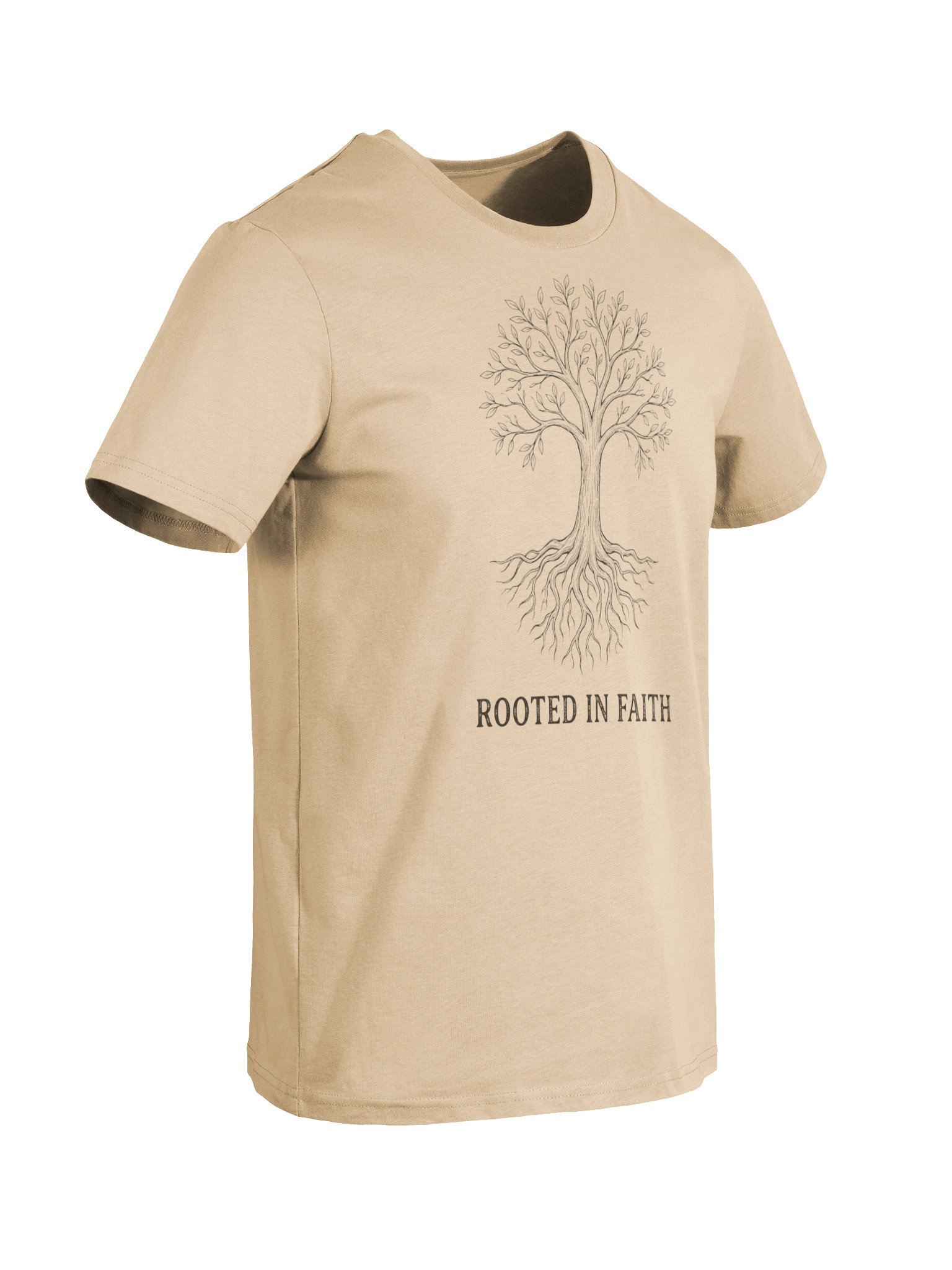Rooted in Faith T-Shirt – Christian Faith Tee product image (5)