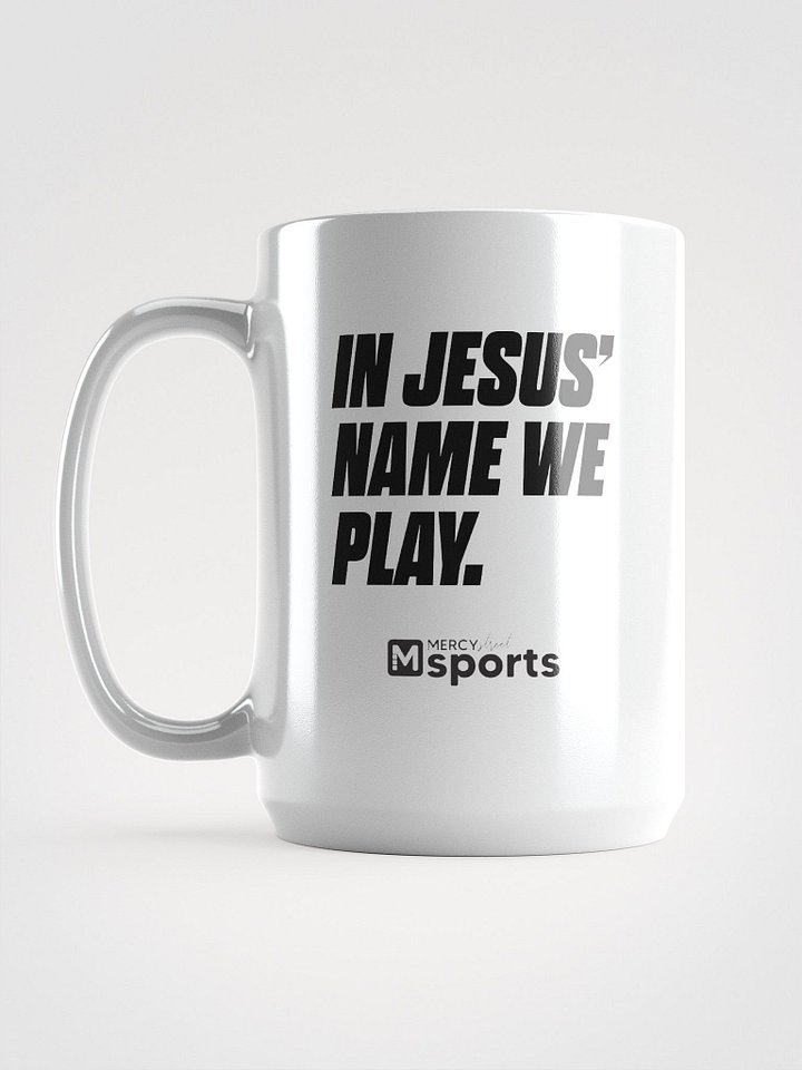 In Jesus Name We Play Mug product image (1)