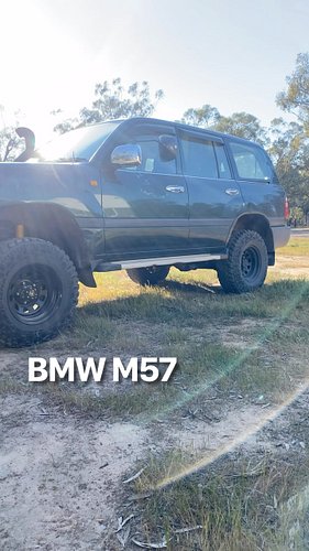 M57 LandCruiser in its natural habitat 🔥

#landcruiser #m57 #m57swap #toyota #4x4 offroad