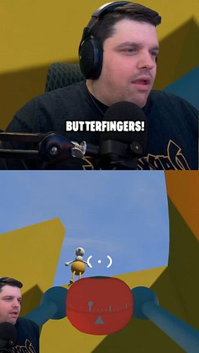 Butterfingers! #bigwalk #gamingfails #coopgames #funny #chaos
