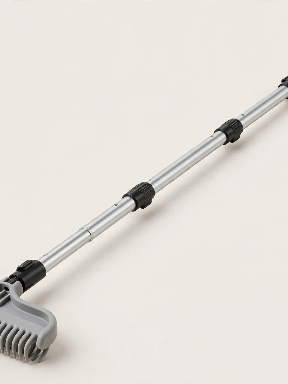 Pet Hair Removal Rake — Telescopic 54in for Carpets, Rugs & Couches product image (1)