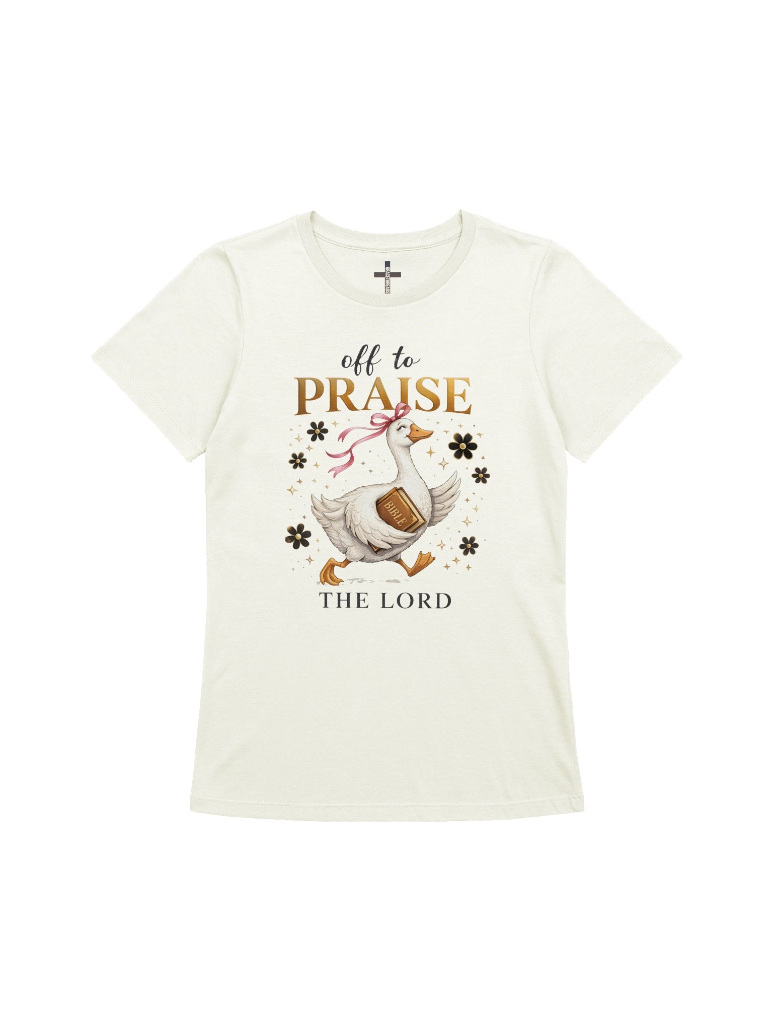 Off to Praise the Lord Goose Tee product image (7)
