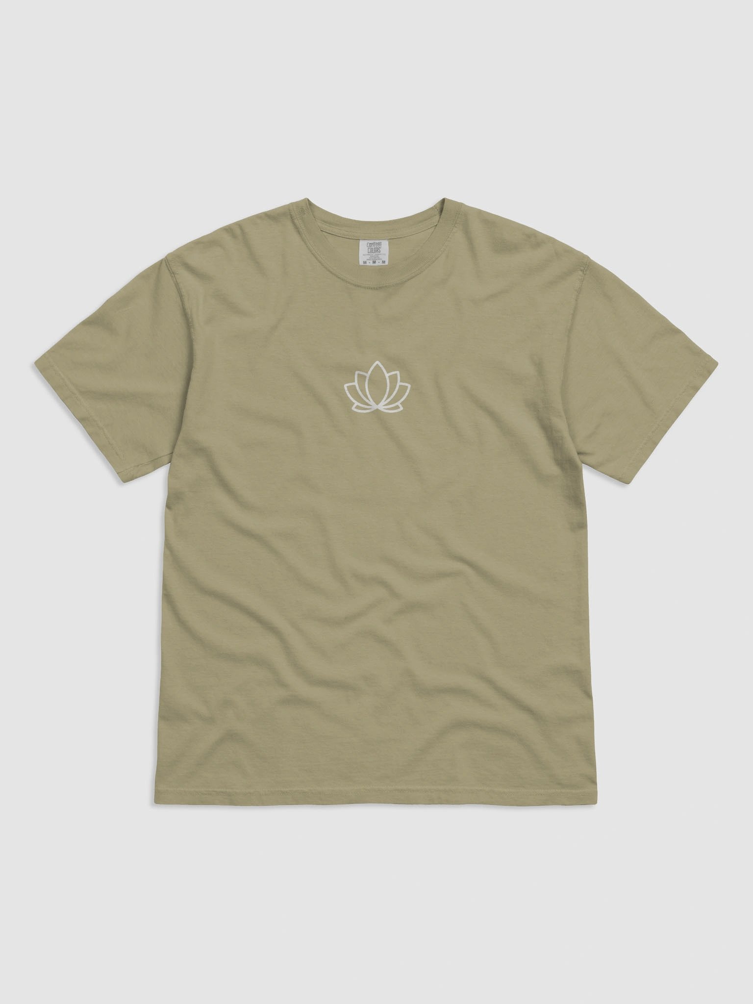 Lotus T-Shirt - Khaki product image (3)