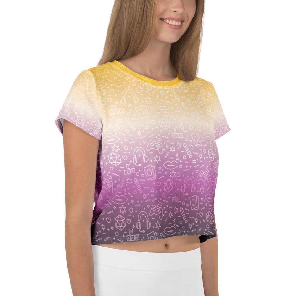 Nonbinary Cropped T-Shirt product image (4)