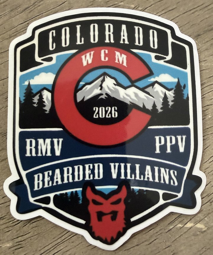 West Coast meet 2026 Logo Sticker product image (1)