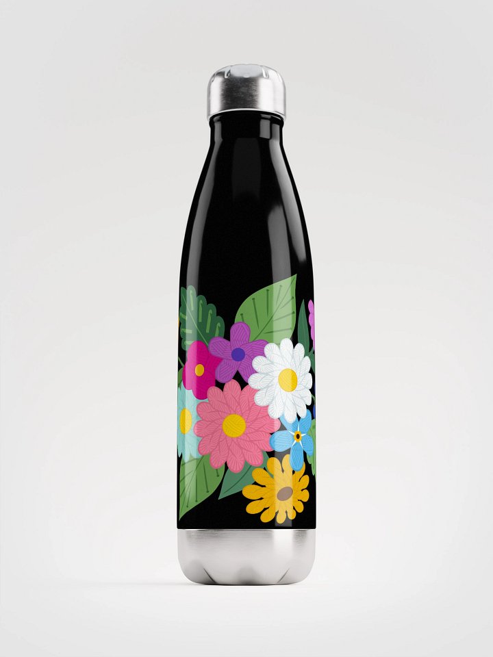 Floral Yarn Water Bottle product image (1)