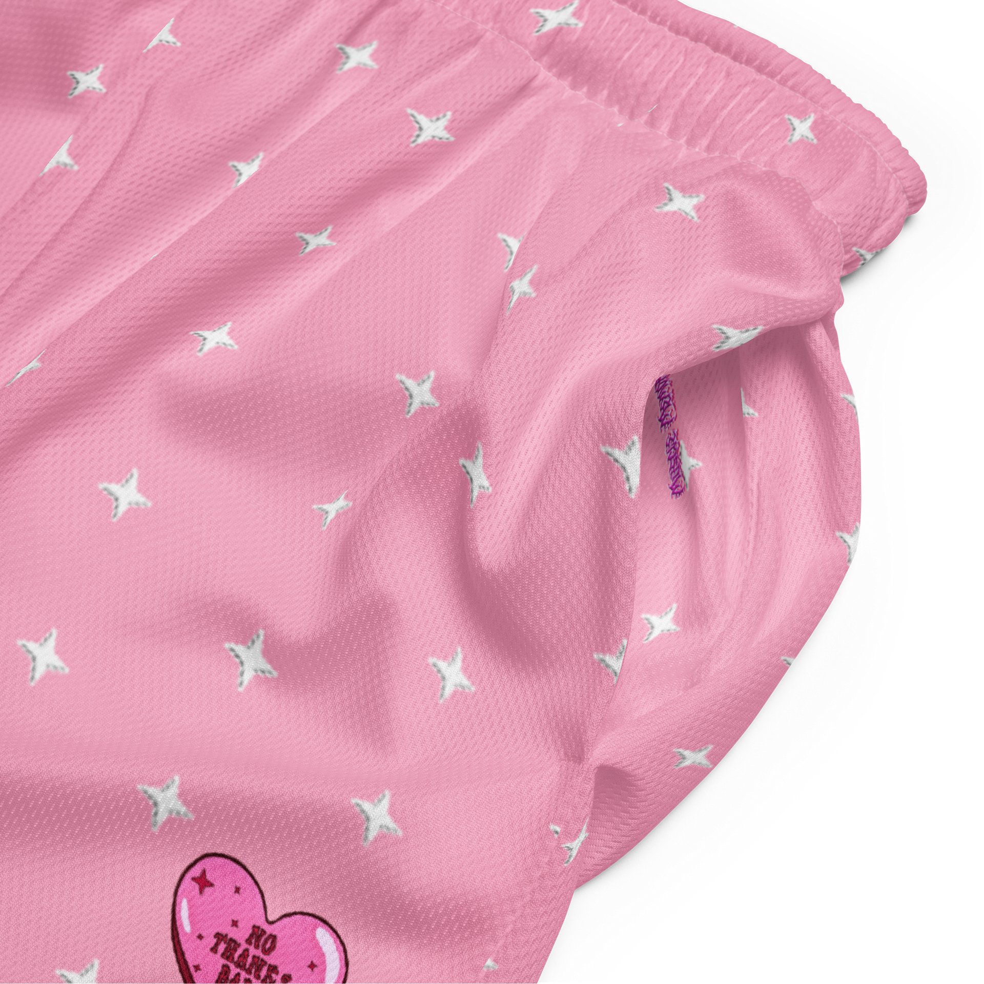 NO THANKS BABE Recycled Mesh Shorts product image (2)