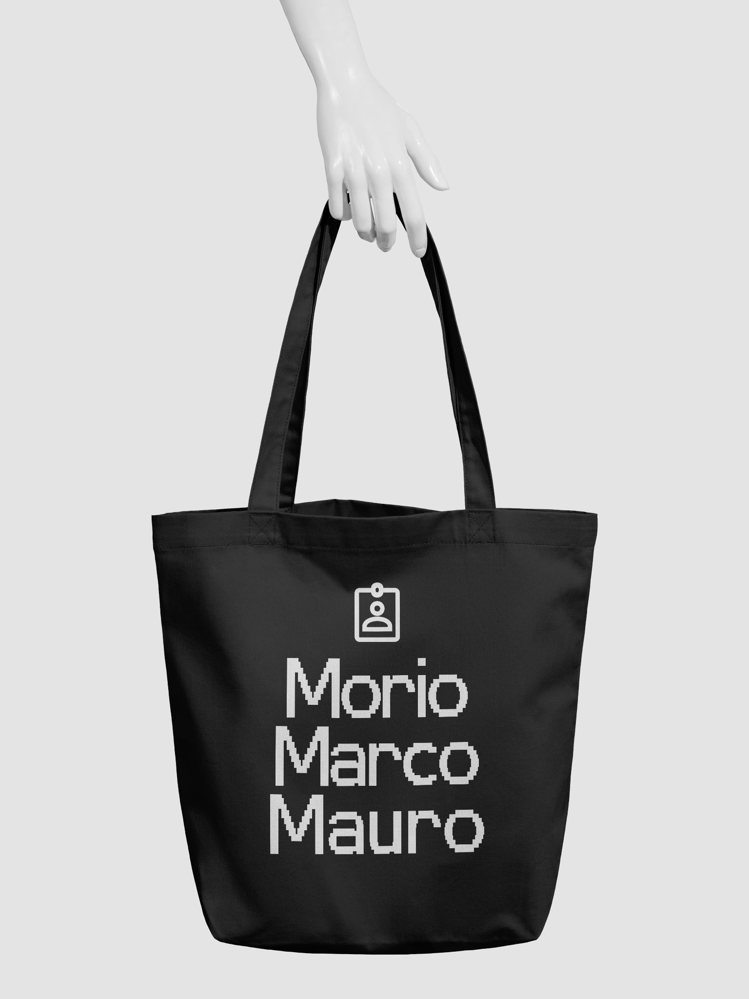 Bag Shopping nera - Morio product image (3)